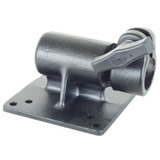 RAM Mount VESA 75mm and 100mm Monitor Plate with 1 inch Post Socket
