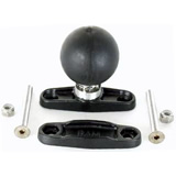 RAM Mount Square 2 inch Max Clamp Base D-Ball RAM-D-247U-2GL1