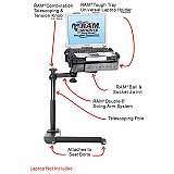 RAM Mount Dodge Stratus Dual Arm Laptop Vehicle Mount RAM Mount Dodge Stratus Dual Arm Laptop Vehicle Mount