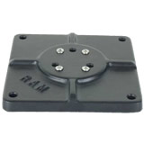 RAM Mount Square 6 inch Universal Plate with 1.5 inch Ball RAM Mount Square 6 inch Universal Plate with 1.5 inch Ball