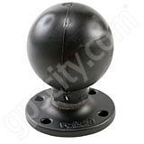RAM Mount Round 2.5 inch dia Round Plate with 2.25 inch Ball