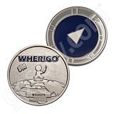 Geocaching Official  WhereIGo Geocoin