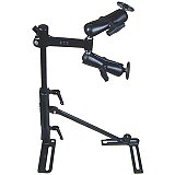 RAM Mount Vehicle Seat Rail with 2x Arm Mount