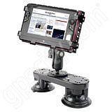 NPI RAM Tough Tray II Dual Locking Suction Netbook Mount