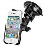 RAM Mount Apple iPhone 4 Suction Mount RAM-B-166-AP9U