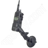 RAM Mount Radio Belt Clip Bar Locking Suction Cup Mount