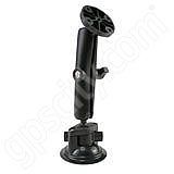 RAM Mount Long Arm Plastic Locking Suction Round Mount