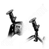 RAM Mount Motorcycle Handle Base with Standard Arm Camera Plate