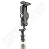 RAM Mount Motorcycle Fork Stem Assembly with Diamond Plate