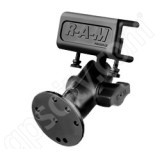 RAM Mount Glare Shield Short Arm Round AMPS Plate Mount RAM-B-177-202U