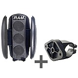 RAM Mount Universal Medium Cradle Bike Rail Mount RAM Mount Universal Medium Cradle Bike Rail Mount