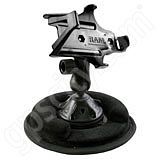 NPI RAM Garmin GPSMAP x76 x78 Series Non Skid Suction Mount