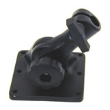 RAM Mount Vehicle Floor 5 inch sq Plate Base with Pivot Pipe Post RAM Mount Vehicle Floor 5 inch sq Plate Base with Pivot Pipe Post
