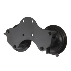 RAM Mount Double Suction Mount Base Curved Metal Plate RAM-B-189BU