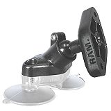 RAM Mount Plastic Double Suction Base with Snap Link Diamond RAM Mount Plastic Double Suction Base with Snap Link Diamond