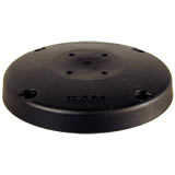 RAM Mount Plastic Round 6 inch dia Base with AMPS Hole