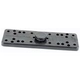 RAM Mount Plastic 2x6.25 inch Plate with Octagon Button