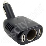 Arkon Power Inverter with DC Socket and 2 USB Ports Arkon Power Inverter with DC Socket and 2 USB Ports