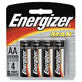 Energizer 4AA MAX Battery Energizer 4AA MAX Battery
