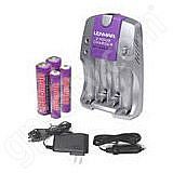 Lenmar 4 Slot AC-DC 2 Hour Charger