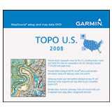 Garmin Topographic 2008 100K USA DVD Garmin Topographic 2008 100K USA DVD