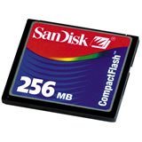 SanDisk 256MB CF Data Card SanDisk 256MB CF Data Card