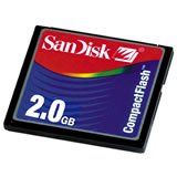 SanDisk 2GB CF Data Card SanDisk 2GB CF Data Card