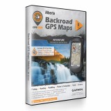 Backroad GPS Maps DVD for Alberta
