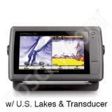 Garmin echoMAP 70s with Preloaded U.S. Lakes and Transducer