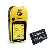 Garmin eTrex Venture Cx GPS with Kingston 1GB microSD Card