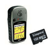 Garmin eTrex Vista Cx GPS with Kingston 1GB Memory Card