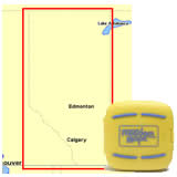 Lowrance Freedom Map Topo F38T for East BC and AB