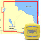Lowrance Freedom Map Topo F40T for North ON and MB