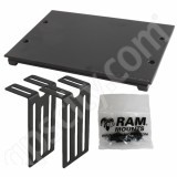 RAM Mount Console Plate 6 inch Generic Filler RAM-FP-6