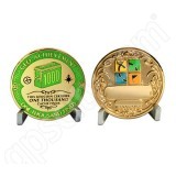 Geocaching Official 1000 Finds Geocoin Achievement Award Set