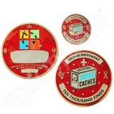 Geocaching Official 10000 Finds Geocoin Achievement Award Set