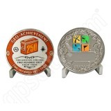Geocaching Official 250 Finds Geocoin Achievement Award Set