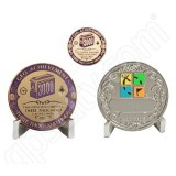 Geocaching Official 3000 Finds Geocoin Achievement Award Set