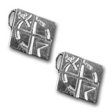 Geocaching Silver Earings