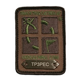 Geocaching Camo Logo Trackable Patch
