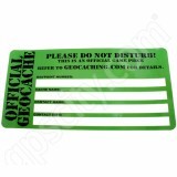 Geocaching Official Sticker Large