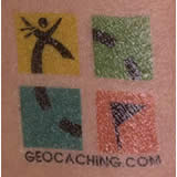 Geocaching Geo Tattoo 10 Pack
