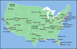 Map coverage of the GTM Traffic Receiver Antenna