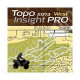 Lowrance TOPO Insight PRO 2013 West microSD Card