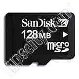 SanDisk 128MB microSD Data Card with Adapter SanDisk 128MB microSD Data Card with Adapter
