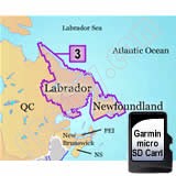 Garmin TOPO Canada NF to Labrador microSD Card