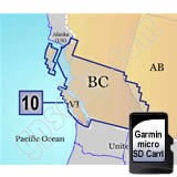 Garmin TOPO Canada South BC microSD Card