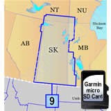 Garmin TOPO Canada Saskatchewan microSD Card