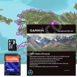 Garmin TOPO US Alaska Enhanced microSD Card