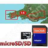 Garmin TOPO Great Britain Brecon Beacons and Pembroke Coast microSD Card